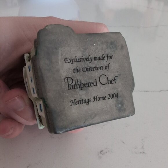 Rare Pampered Chef 2004 Heritage Home Trinket Box - Picture 4 of 7